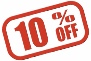 10 percent discount