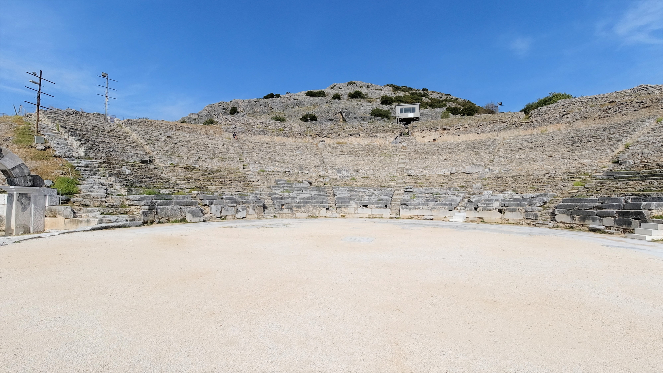 Philippi archeological place theater