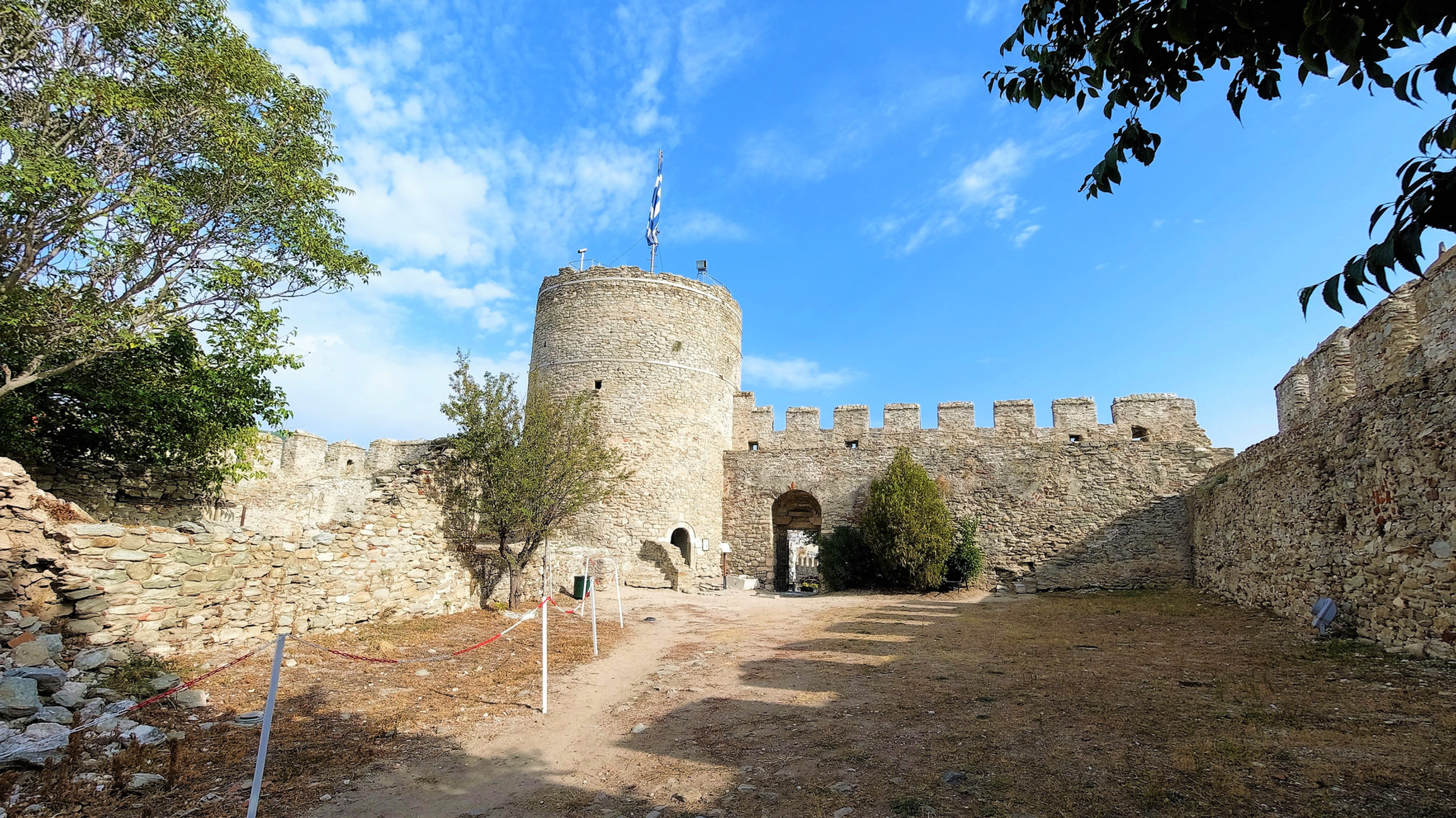 castle fortress inside