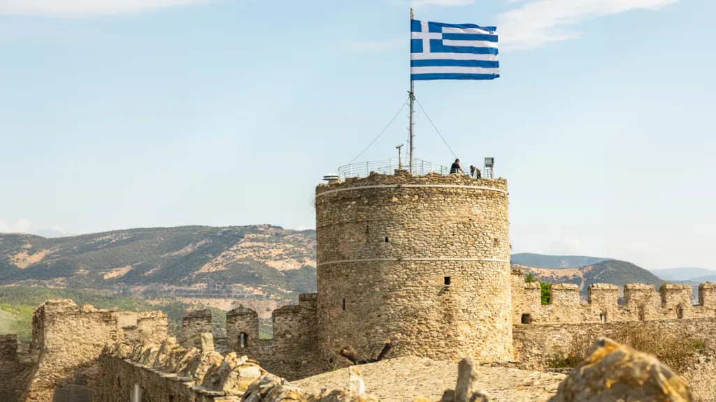 castle of kavala fortress walls
