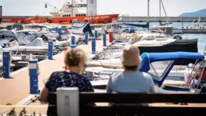 port of kavala tourists boats